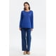 thumbnail image 4 of Polera Mujer Aplicación Cierre Azul, 4 of 4