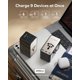thumbnail image 5 of Adaptador de viaje MOMAX UA28 205W 9 en 1 con enchufe USB-C y CA, 5 of 9