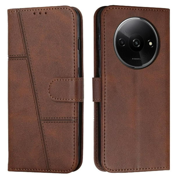 Funda Flip Para Xiaomi Redmi A3 – Carcasa Delgada Y Resistente A Impactos Con Soporte Para Uso Diario Y Profesional