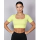 thumbnail image 1 of Top Camiseta Deportiva Mujer Manga Corta Acanalado, 1 of 4