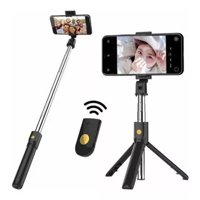 Genérico - Baston Selfies Bluetooth Tripode 2 Soporte Plegable Tik Tok