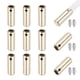 thumbnail image 1 of Uxcell 12 Piezas Puntas de Cordón, 20mm Herretes Metálicos para Extremos de Cordones de Zapatos con Tornillo para Zapatillas de Lona Cuerdas de Ropa de Bricolaje, Dorado, 1 of 6