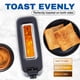 thumbnail image 2 of Tostadora Elite Gourmet ECT118B Cool Touch de una sola rebanada negra, 2 of 6