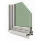 thumbnail image 3 of Ventana Termopanel Pvc Corredera Blanca 140x120cm Dvp Color Blanco, 3 of 3