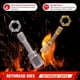 thumbnail image 4 of Kit de restauración de roscas AKM, 61 piezas, UNC UNF, métrico, con manómetro, 4 of 7