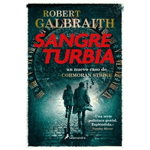 Salamandra Bolsillo - Libro Sangre Turbia (Cormoran Strike 5)