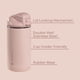 thumbnail image 2 of Botella HydroJug Ease2o 400 ml Dusty Rose con pajilla y tapa de trago rápido, 2 of 6