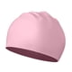 thumbnail image 4 of Gorro De Natación De Silicona Para Cabello Rizado, Corto, Medio Y Largo, Para Hombre Y Mujer, Color Rosa, 4 of 5