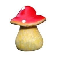 Magideal - Estatua De Hongo Para Esconder Llaves Al Aire Libre, Figura De Hongo Versátil Para Emergencias, Compartimento De Almacenamiento Ligero, Decoración De