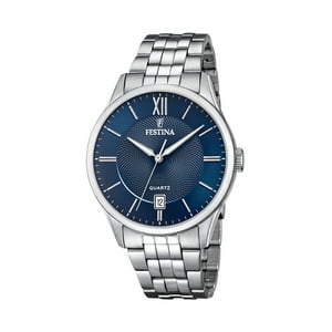 Reloj F20425/2 Festina Azul Acero Hombre Acero Clásico