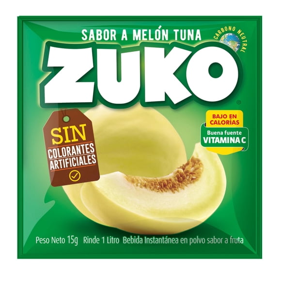 Refresco Sabor Melón Tuna Sobre, 15 g