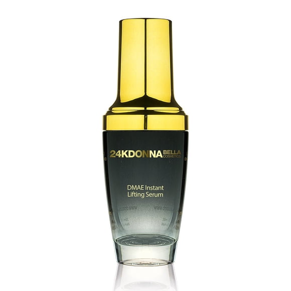 Sérum Donna Bella Cosmetics, 24 K, DMAE, de estiramiento instantáneo, 30 ml