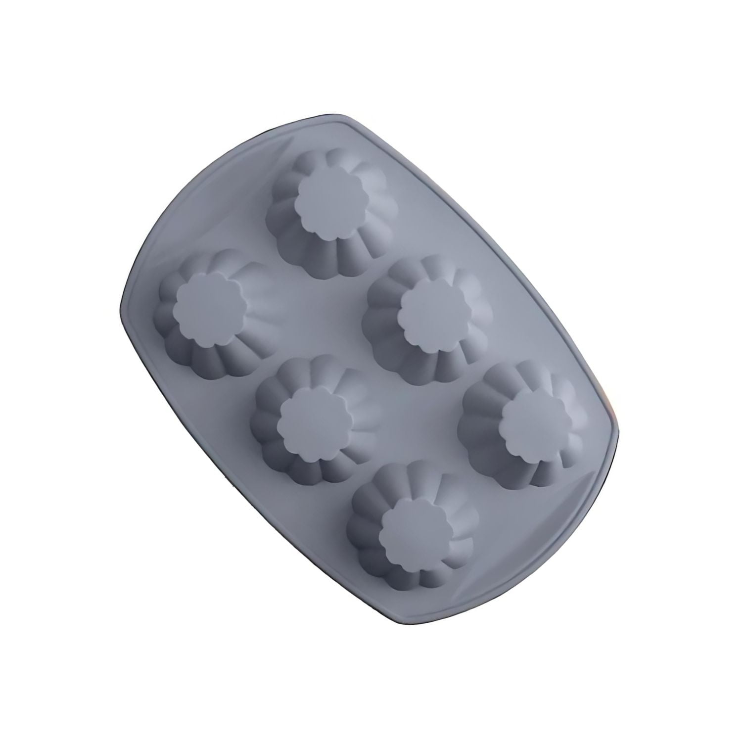 Genérico - Molde De Silicona 29x20cm Para Hornear Con Figura De Cupcake