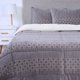 thumbnail image 1 of Plumon Coral Print Sherpa Granito Estampado 2 Plazas Gris, 1 of 4