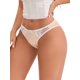 thumbnail image 4 of INSPIRE CHIC Bragas de Mujer para Regreso a Clases con Encaje, Satén Elástico, de Talle Bajo, Sin Costuras, Cómodas y Transpirables, Hipsters L Beige Claro, 4 of 4