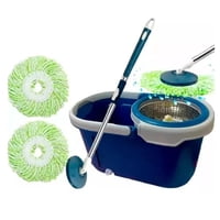 Citotools - 2 Mopas Giratoria 360° Paño Trapeador Trapero + Canasto