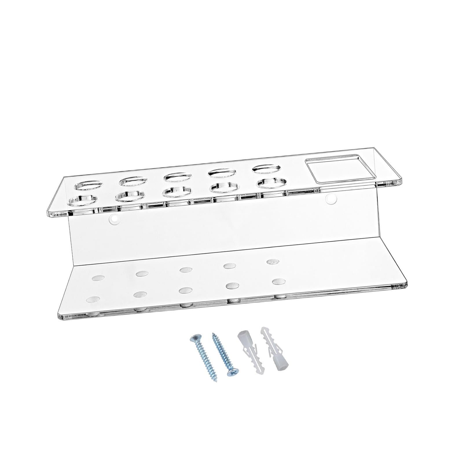 Ioensy - Soporte Para Rotuladores De Pizarra Blanca, Estante De Almacenamiento Para Borradores De Material De Oficina Para El Hogar, Transparente