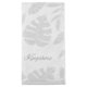thumbnail image 1 of REGALWOVEN Toalla de Mano de Algodón 13 x 28 Pulgadas, Hoja Jacquard Suave y Absorbente para Baño, Toalla Decorativa para Hogar, Hotel, Baño Gris 1pk, 1 of 7