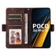 thumbnail image 5 of Carcasa FOXDOCK Xiaomi Poco X6 Pro de cuero PU, diseño acolchado clásico, protección contra caídas y rayones, 5 of 5