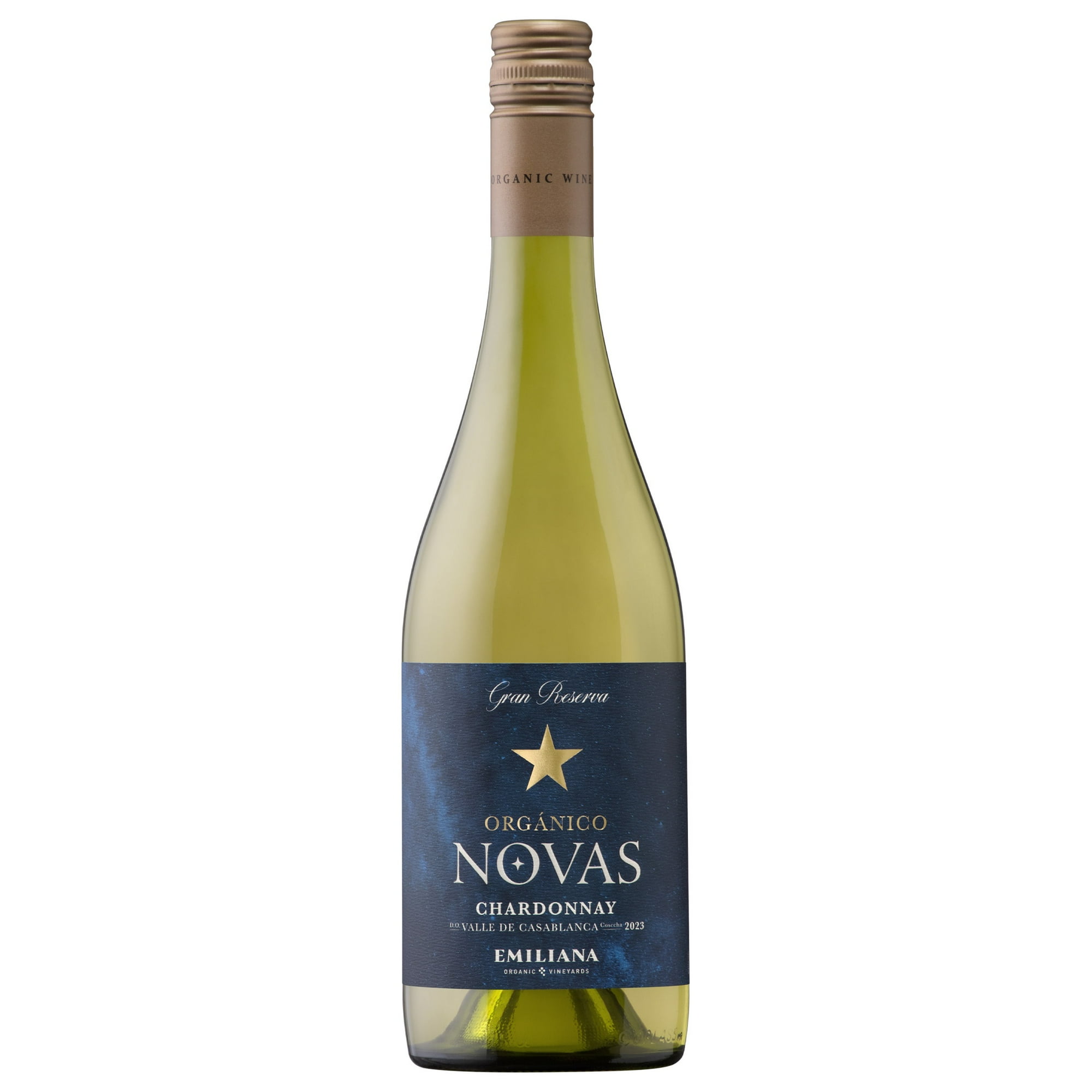 Novas - Vino Chardonnay Gran Reserva Organico 750 Ml