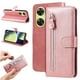 thumbnail image 2 of Funda con Cremallera para OnePlus Nord N30, Carcasa Cartera de Cuero PU con Soporte y Tarjetero, 2 of 6