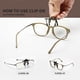 thumbnail image 3 of Riwissipa Gafas Clip-On Multifocales con Filtro de Luz Azul, 3 of 6