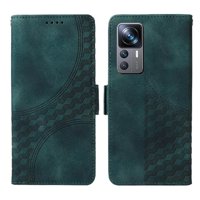 Carcasa Foxdock Xiaomi 12T De Cuero Pu, Diseño Acolchado Clásico, Protección Contra Caídas Y Rayones