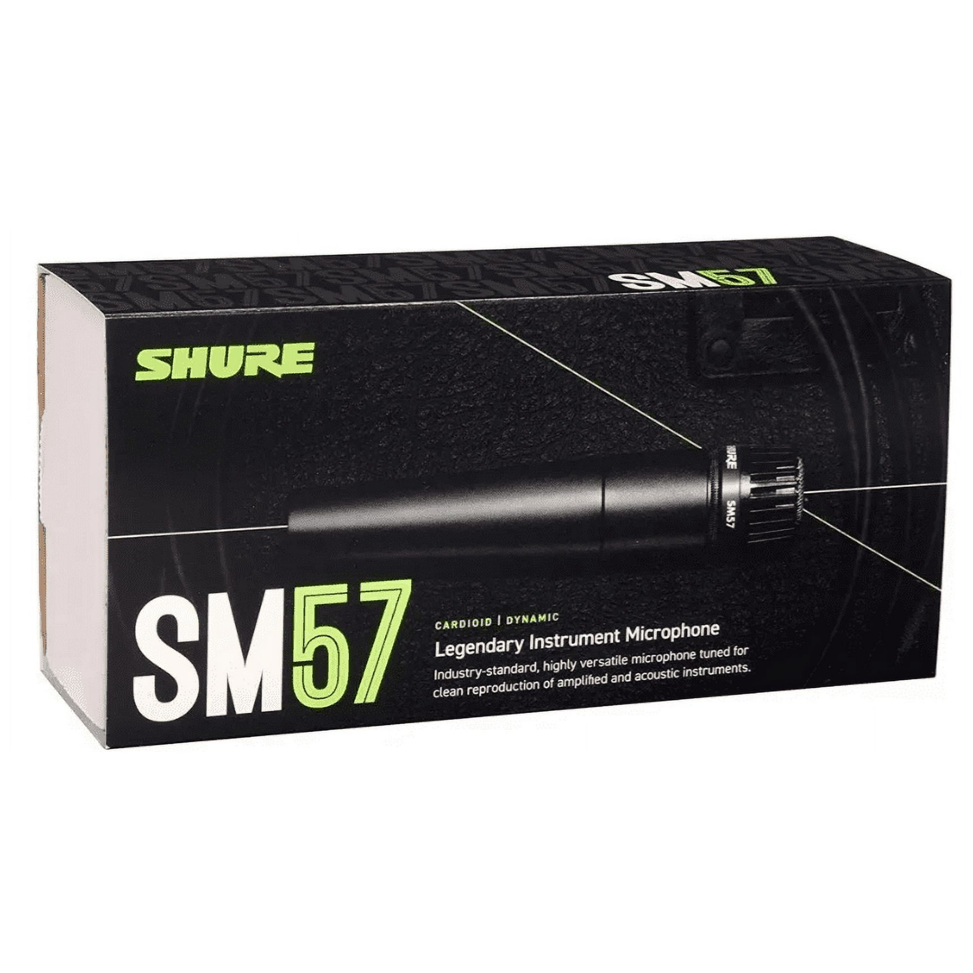 Micrófono Shure Sm Sm57-lc Dinámico Cardioide Color Negro