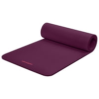 Esterilla De Yoga Retrospec Solana De 1,2 Cm De Grosor Con Correa De Nailon Boysenberry