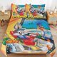 thumbnail image 3 of Looney Tunes Bugs Bunny 3-Piece Bedding Set Soft Warm And Comfortable Bed Set, 3 of 5