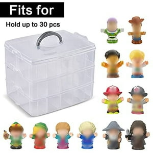 Caso Compatible Con Fisher-Price Para Little People Collector Figuras Xuerdon