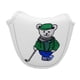 thumbnail image 2 of Golf Club Headcover Wrap Sleeve PU Para Golfistas Golf Mallet Putter Head Cover Blanco, 2 of 5