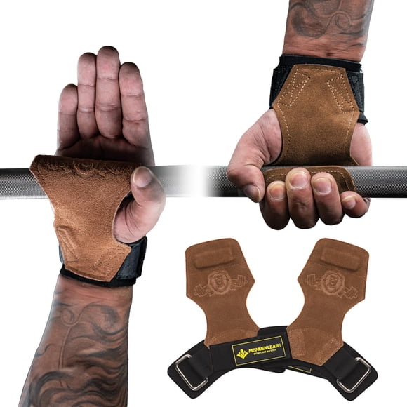 Gym Straps Para Levantamiento De Pesas Doble Piel Para Hombre