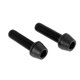 thumbnail image 3 of 2 piezas de aleación de titanio bicicleta cabeza cónica tornillo tornillos arandela m5x20, negro, 3 of 5