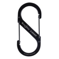 Mosquetón S-Biner® Stainless Steel Dual Carabiner #2 Nite Ize Negro