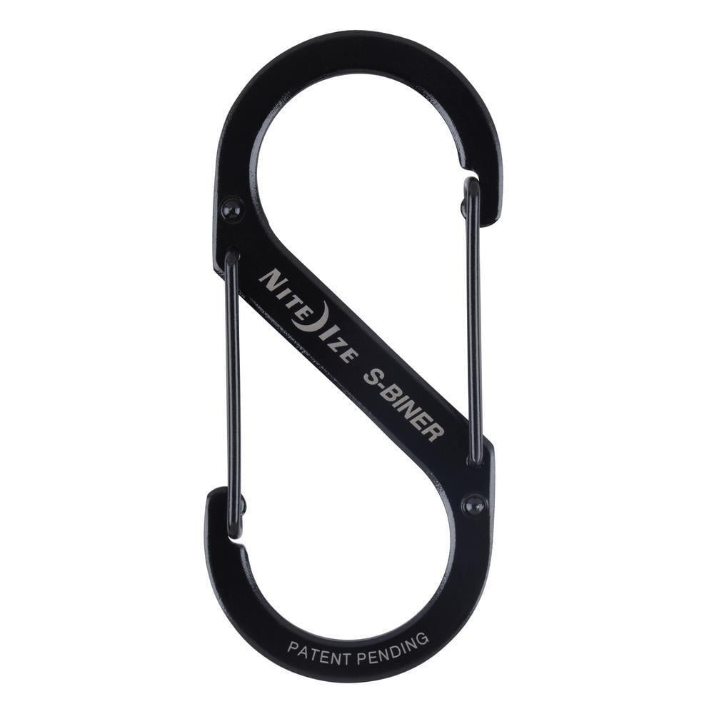 Mosquetón S-biner® Stainless Steel Dual Carabiner #2 Nite Ize Negro