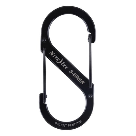 Mosquetón S-Biner® Stainless Steel Dual Carabiner #2 Nite Ize Negro