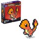 thumbnail image 2 of Legos y Bloques Charmander Píxel Art Pokémon - Juguete Armable - MEGA., 2 of 3