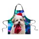thumbnail image 4 of Delantal de Navidad Unisex Cocina Babero Delantal Cuello Ajustable Cocinar CA5345R, 4 of 5