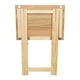 thumbnail image 5 of Mesa Plegable 65,7X47,9X35 Cm Cafe Claro, 5 of 8