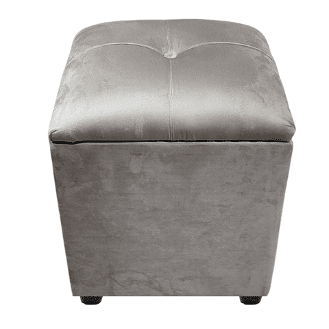 Muebles Rimar - Pouf Baul Beige Felpa 40*33*45 Rimar