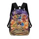thumbnail image 1 of La Leyenda de los Tres Caballeros-theme Backpack, Campus style schoolbag Bookbag with Adjustable Shoulder Straps And Large Zip Compartment, Unisex Travel Bags., 1 of 6