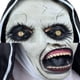 thumbnail image 4 of Máscara aterradora de monja de Utamold con amuletos en forma de cruz, pañuelo en la cabeza para Halloween, 4 of 8