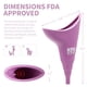thumbnail image 2 of Urinario Femenino Dispositivo De Micción Portátil De Silicona Reutilizable, 2 of 6