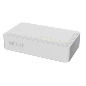 Switch De Escritorio Nexxt Solutions 5 Puertos Nsw-N501G Blanco