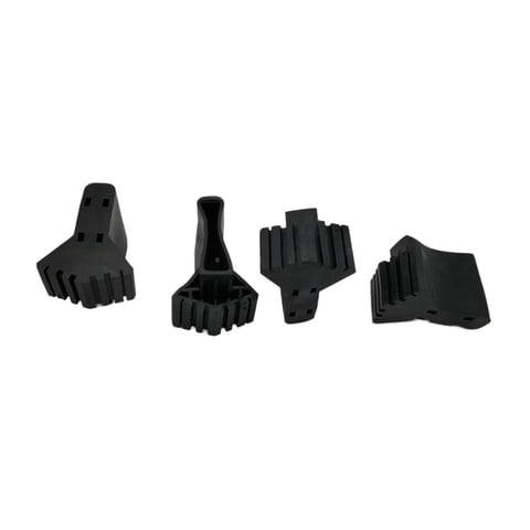 Magideal - 4X Funda Para Pies De Escalera, Almohadilla Para Pies De Escalera Plegable, Protector De Pies De Escalera De Primera Calidad, Accesorios Para Escalera