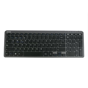 Teclado Inalámbrico Cygna Slim Grafito Levo