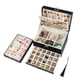 thumbnail image 1 of Caja de joyería BOOVO 24x18x14 cm negra de 3 niveles, 1 of 7
