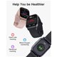 thumbnail image 3 of Reloj inteligente Smartwatch TOOBUR para hombre y mujer Android iOS, 3 of 7