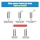 thumbnail image 3 of Pack 200 imanes magnéticos 5x2 mm refrigerador plateado, 3 of 3